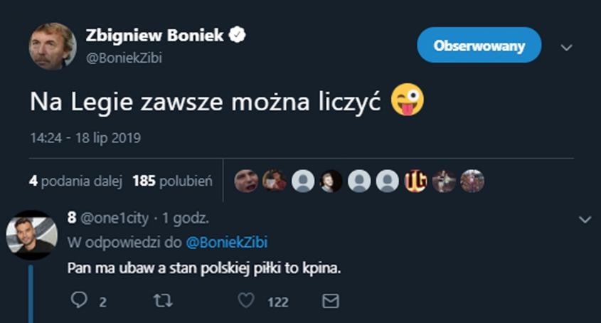 WPIS Zbigniewa Bońka po wygranej Legii z Europa FC! :D